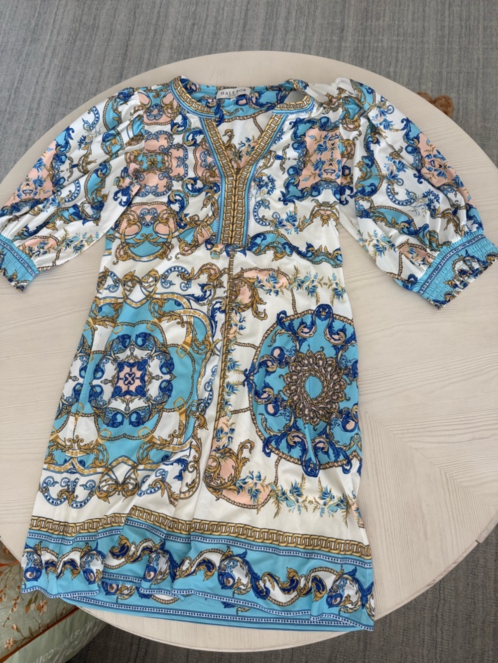 NWOT Hale Bob Blue Dress